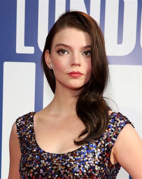 anya taylor-joy with brown hair|anya taylor joy hair care.